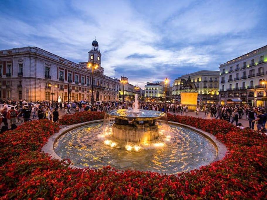 ºººººmy Citycentre Sol Wifi Ac Smarttvººººº Madrid Eksteriør billede